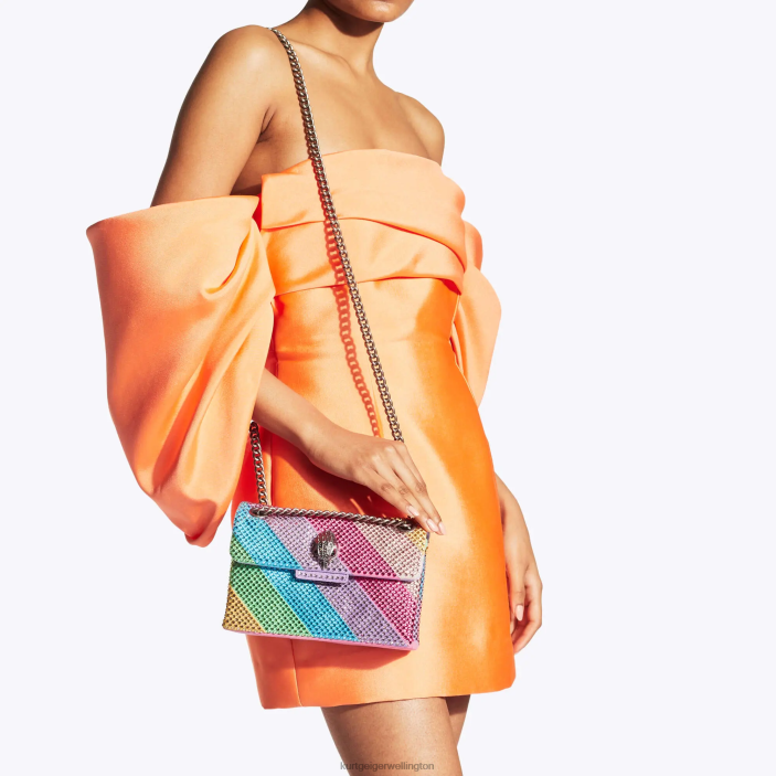 Kurt Geiger NZ - Kurt Geiger Multi/Other London Fabric Mini Kensington PZ2X12