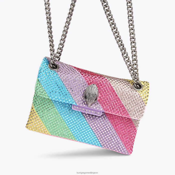 Kurt Geiger NZ - Kurt Geiger Multi/Other London Fabric Mini Kensington PZ2X12