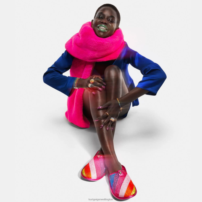 Kurt Geiger NZ - Kurt Geiger Multi/Other London Kensington Slipper PZ2X162