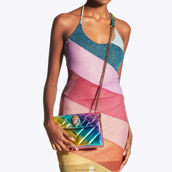 Kurt Geiger NZ - Kurt Geiger Multi/Other London Leather Kensington Bag PZ2X19