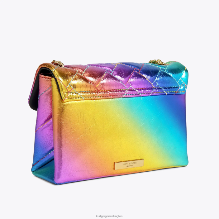 Kurt Geiger NZ - Kurt Geiger Multi/Other London Leather Kensington Bag PZ2X19