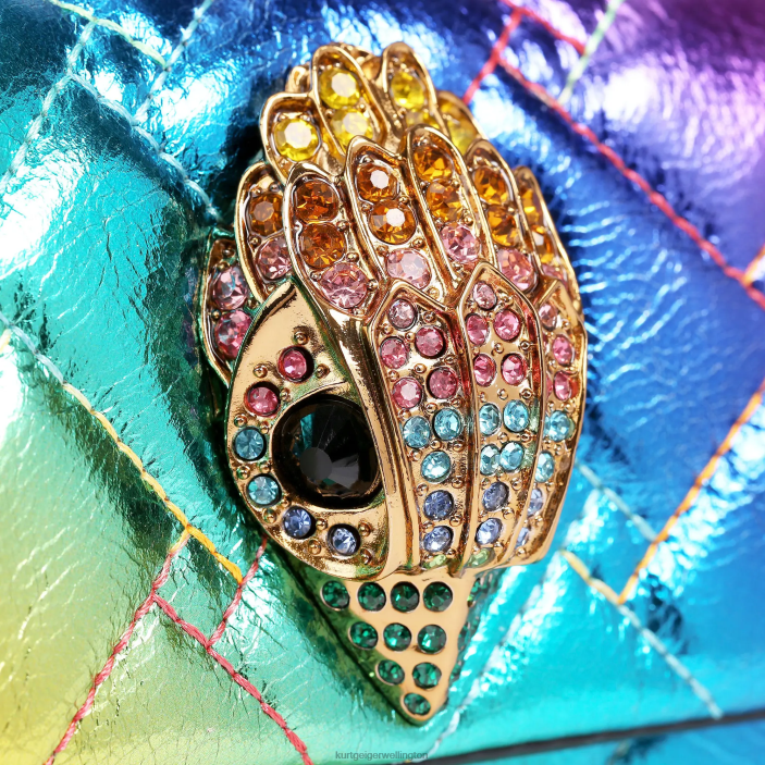 Kurt Geiger NZ - Kurt Geiger Multi/Other London Leather Kensington Bag PZ2X19