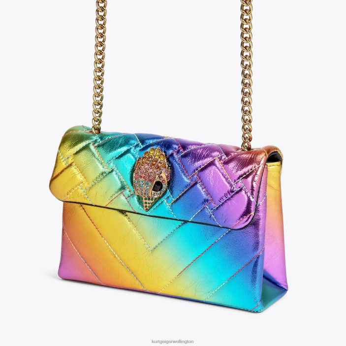 Kurt Geiger NZ - Kurt Geiger Multi/Other London Leather Kensington Bag PZ2X19