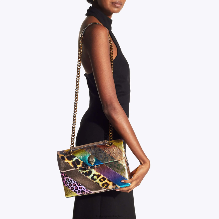 Kurt Geiger NZ - Kurt Geiger Multi/Other London Leather Kensington Bag PZ2X20