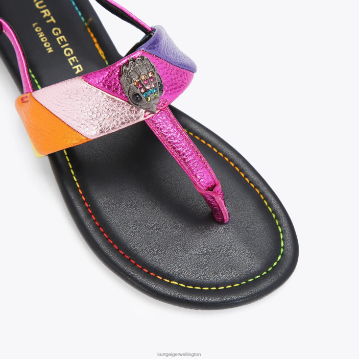 Kurt Geiger NZ - Kurt Geiger Multi/Other London Mini Kensington T Sandal PZ2X226