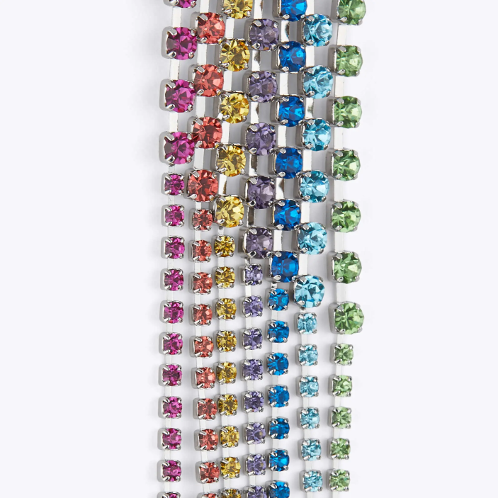 Kurt Geiger NZ - Kurt Geiger Multi/Other London Multi Linears Earrings PZ2X151