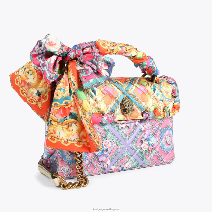 Kurt Geiger NZ - Kurt Geiger Multi/Other London Nylon Kensington Bag PZ2X6