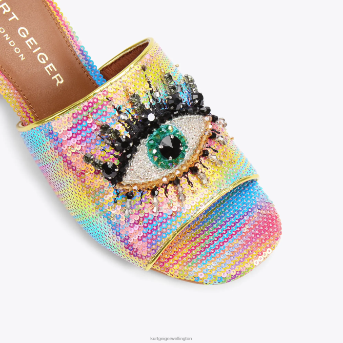 Kurt Geiger NZ - Kurt Geiger Multi/Other London Olive Block Eye PZ2X293