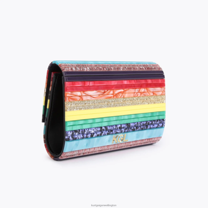 Kurt Geiger NZ - Kurt Geiger Multi/Other London Party Envelope PZ2X197