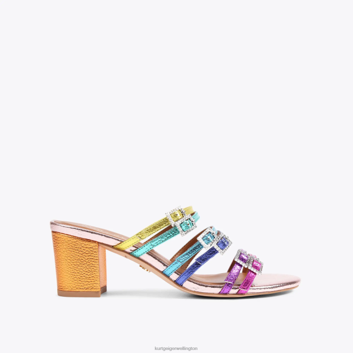 Kurt Geiger NZ - Kurt Geiger Multi/Other London Pierra Block Mule PZ2X159