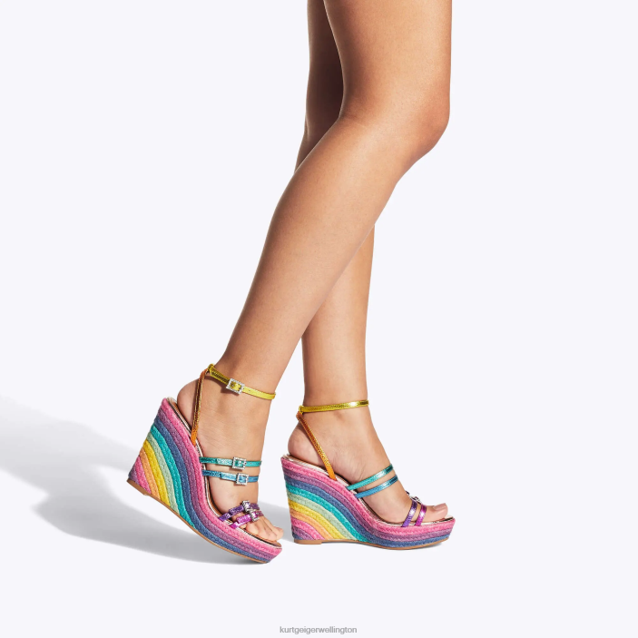 Kurt Geiger NZ - Kurt Geiger Multi/Other London Pierra Wedge PZ2X191