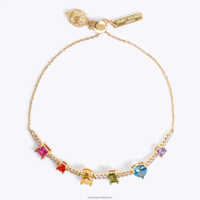 Kurt Geiger NZ - Kurt Geiger Multi/Other London Rainbow Mix Bracelet PZ2X248
