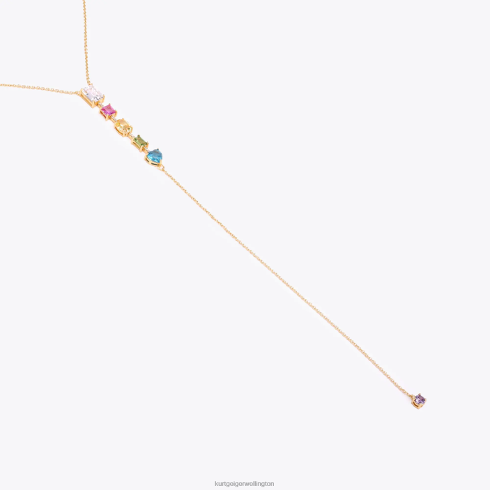 Kurt Geiger NZ - Kurt Geiger Multi/Other London Rainbow Mix Necklace PZ2X239