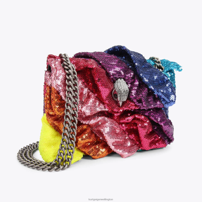 Kurt Geiger NZ - Kurt Geiger Multi/Other London Sequin Ruffles Mini Kensington PZ2X22
