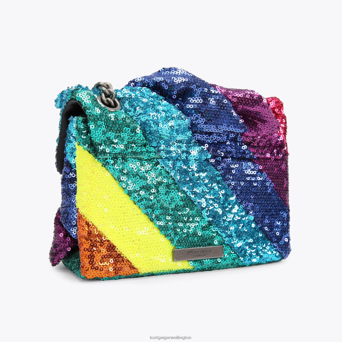 Kurt Geiger NZ - Kurt Geiger Multi/Other London Sequin Ruffles Mini Kensington PZ2X22