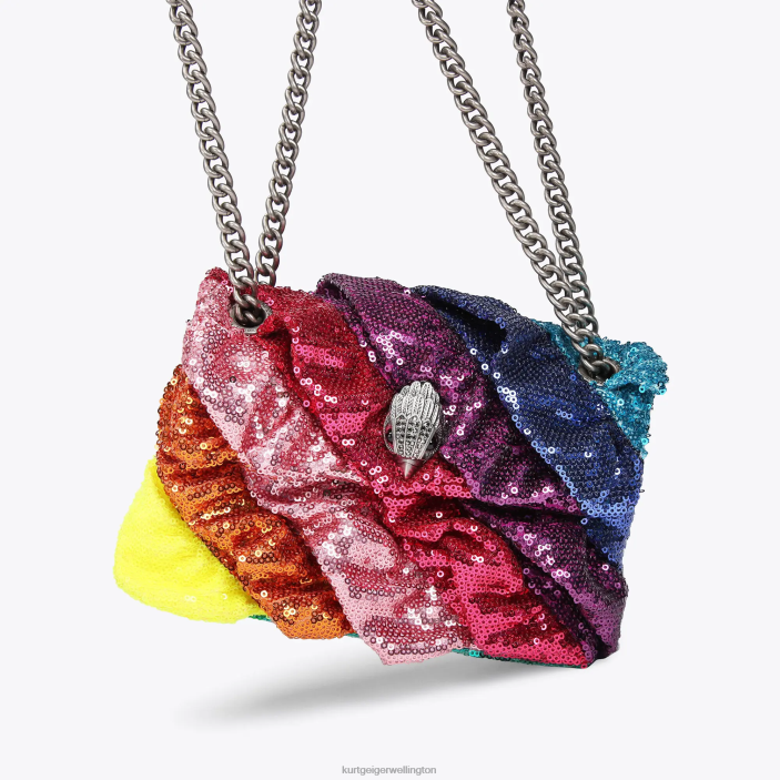 Kurt Geiger NZ - Kurt Geiger Multi/Other London Sequin Ruffles Mini Kensington PZ2X22