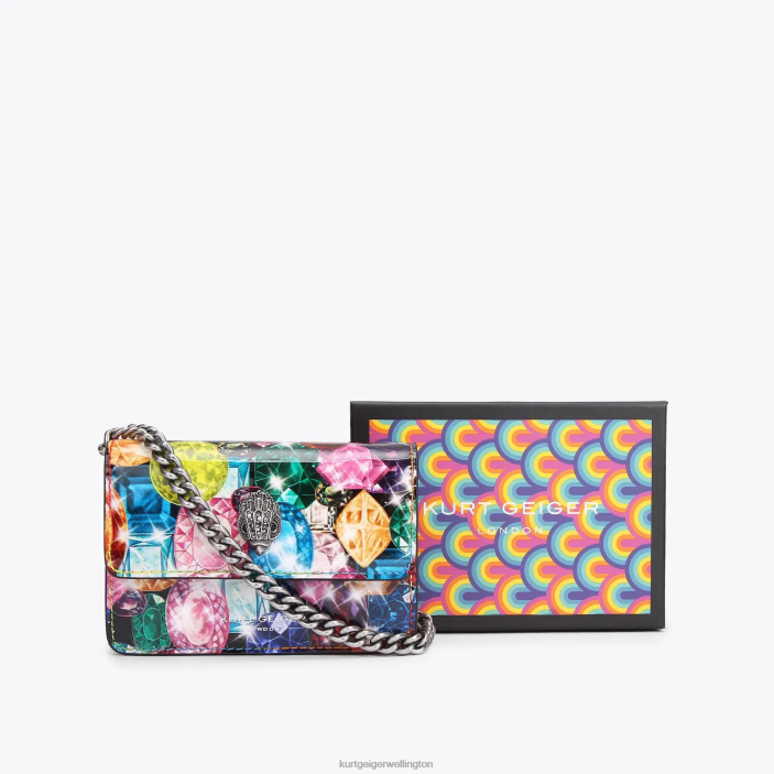 Kurt Geiger NZ - Kurt Geiger Multi/Other London Shoreditch Extra Small Cross Body PZ2X115