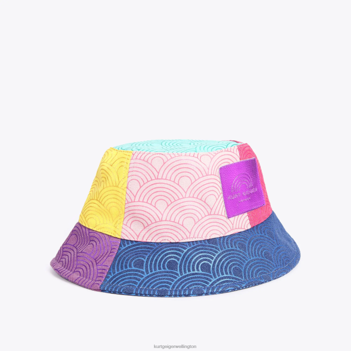 Kurt Geiger NZ - Kurt Geiger Multi/Other London Southbank Bucket Hat PZ2X470