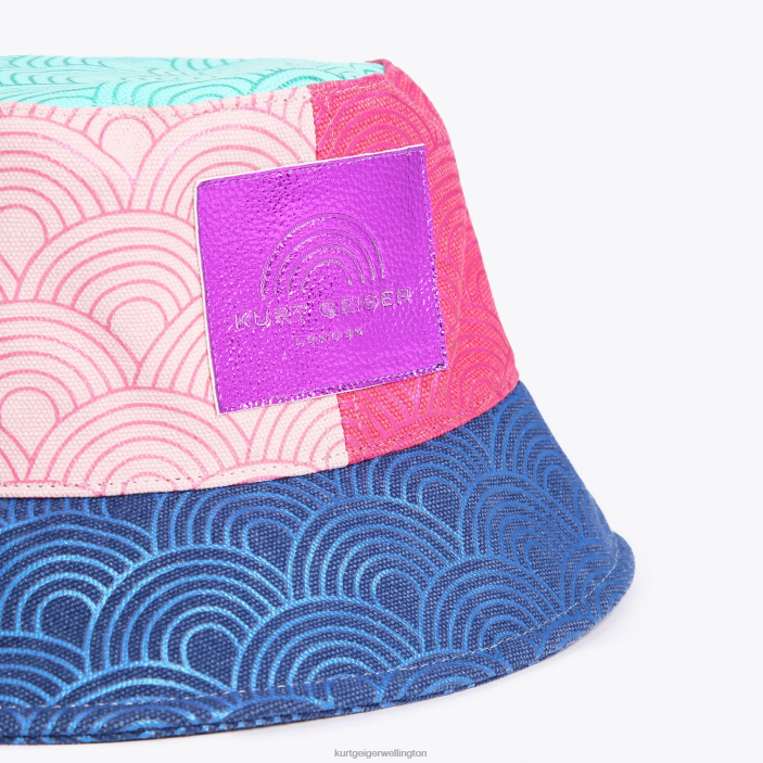 Kurt Geiger NZ - Kurt Geiger Multi/Other London Southbank Bucket Hat PZ2X470