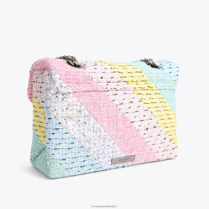 Kurt Geiger NZ - Kurt Geiger Multi/Other London Tweed Kensington Bag PZ2X8