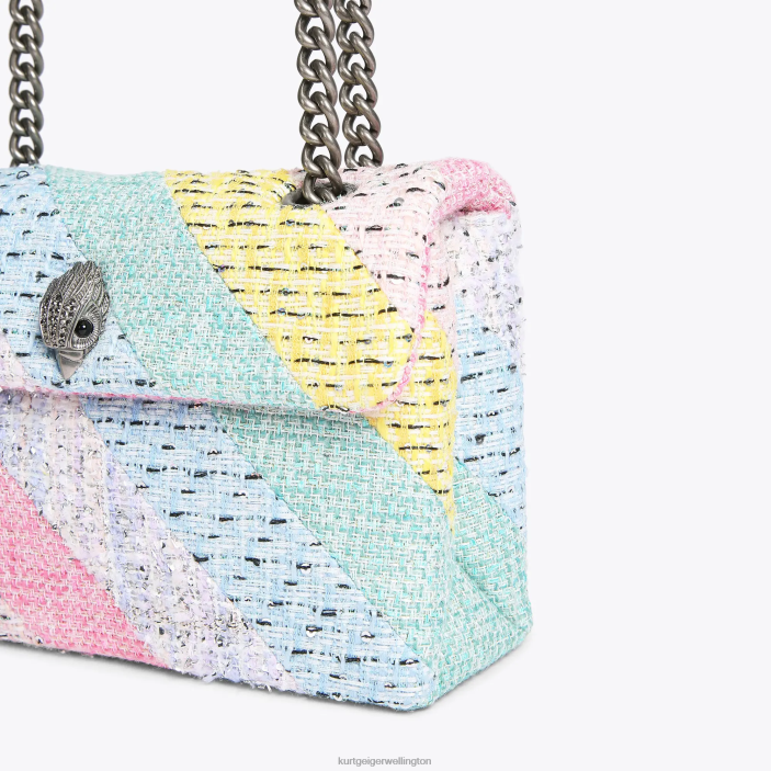Kurt Geiger NZ - Kurt Geiger Multi/Other London Tweed Kensington Bag PZ2X8