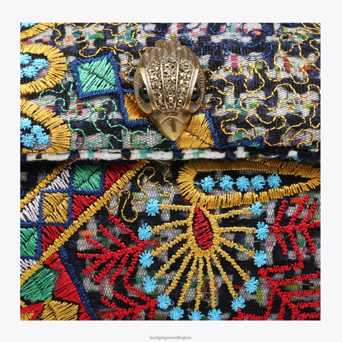 Kurt Geiger NZ - Kurt Geiger Multi/Other London Tweed Mini Kensington PZ2X28