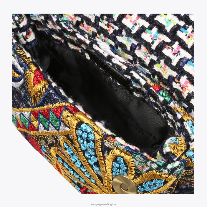 Kurt Geiger NZ - Kurt Geiger Multi/Other London Tweed Mini Kensington PZ2X28