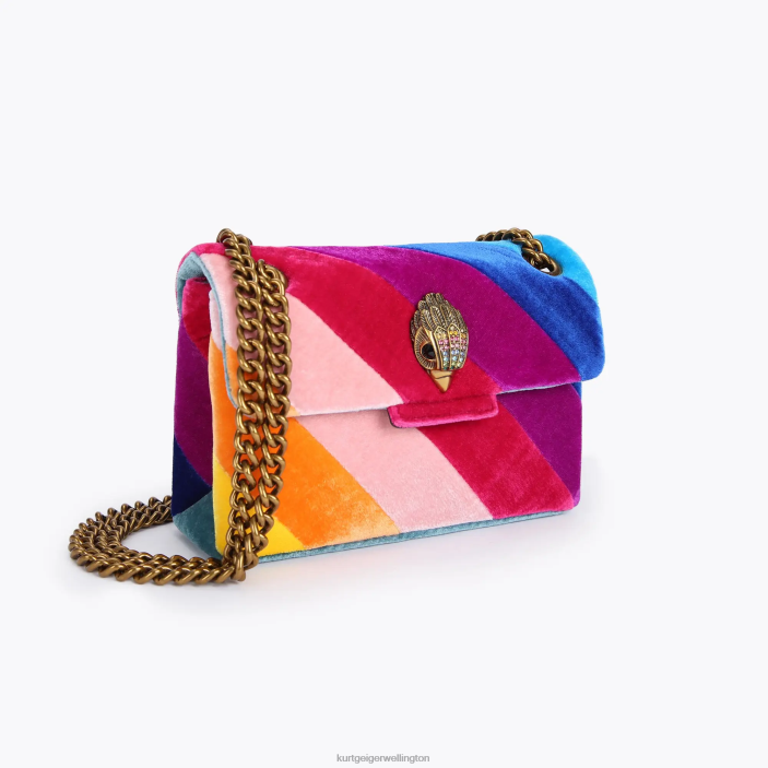 Kurt Geiger NZ - Kurt Geiger Multi/Other London Velvet Mini Kensington PZ2X24