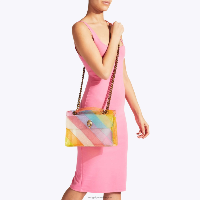 Kurt Geiger NZ - Kurt Geiger Multi/Other London Vinyl Kensington Bag PZ2X4