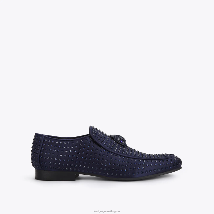 Kurt Geiger NZ - Kurt Geiger Navy London Hugh Eagle Drench Stud PZ2X270