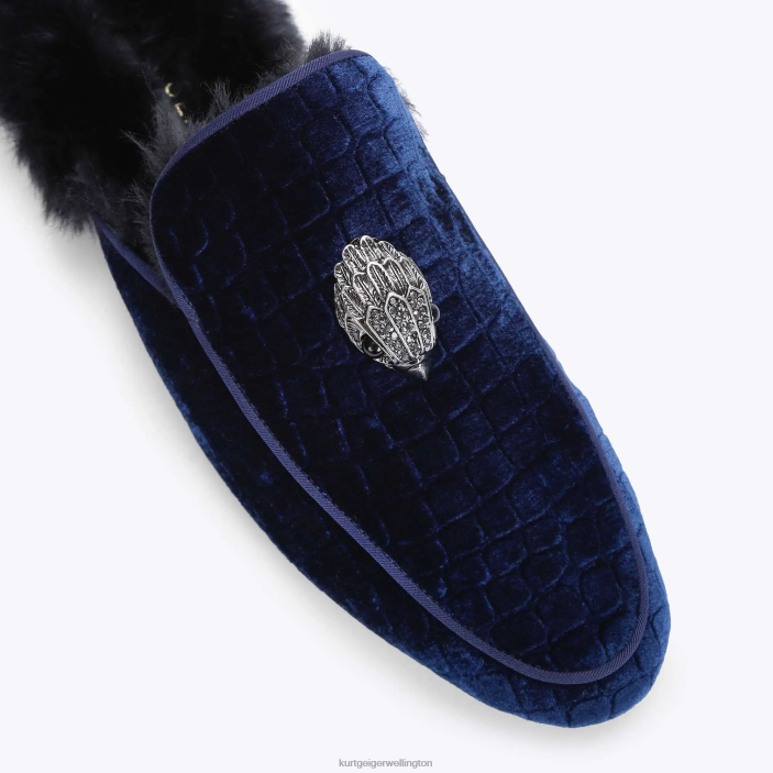 Kurt Geiger NZ - Kurt Geiger Navy London Hugh Mule 2 PZ2X642