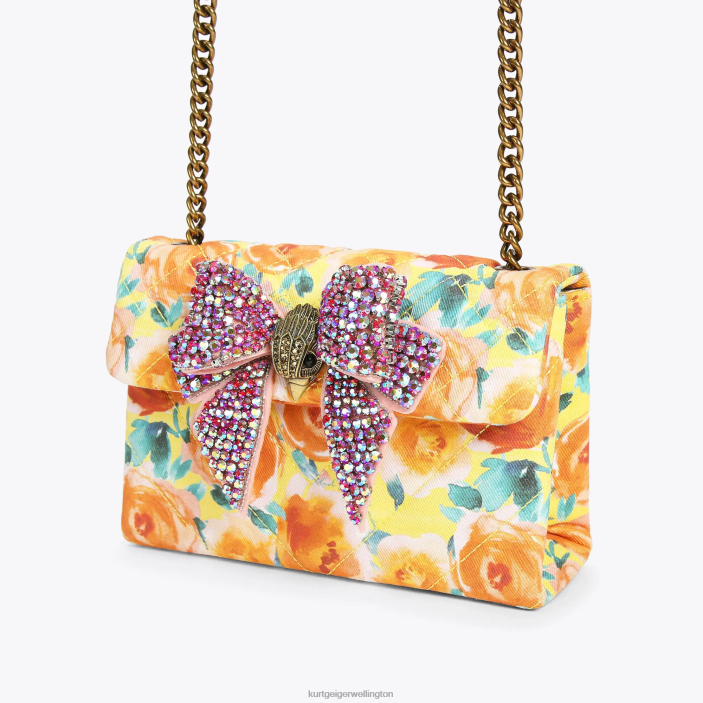 Kurt Geiger NZ - Kurt Geiger Orange London Bow Medium Kensington PZ2X3