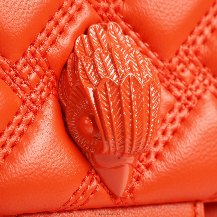 Kurt Geiger NZ - Kurt Geiger Orange London Kensington Bag Drench PZ2X10