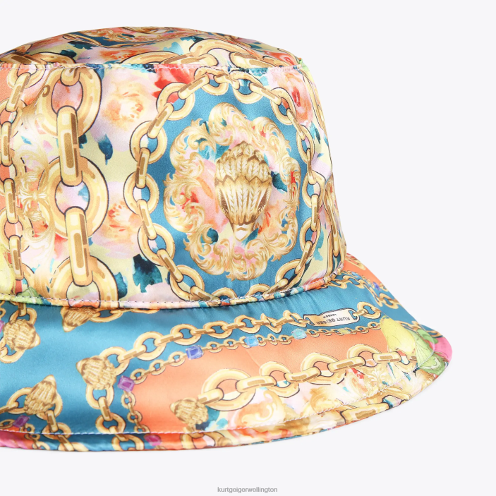 Kurt Geiger NZ - Kurt Geiger Orange London Kensington Bucket Hat PZ2X560