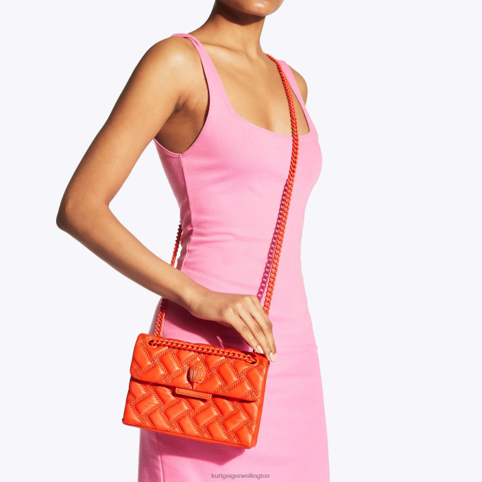 Kurt Geiger NZ - Kurt Geiger Orange London Mini Kensington Drench PZ2X15