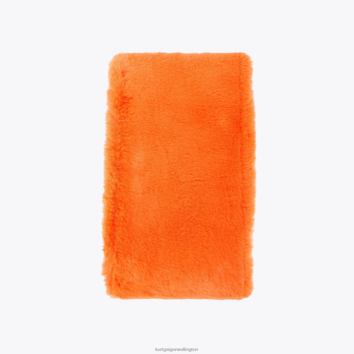 Kurt Geiger NZ - Kurt Geiger Orange London Poppy Scarf PZ2X513
