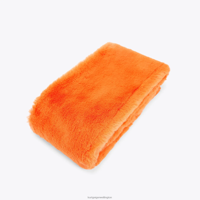 Kurt Geiger NZ - Kurt Geiger Orange London Poppy Scarf PZ2X513