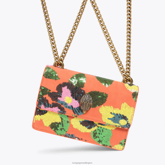 Kurt Geiger NZ - Kurt Geiger Orange London Shoreditch Small Cross Body PZ2X114