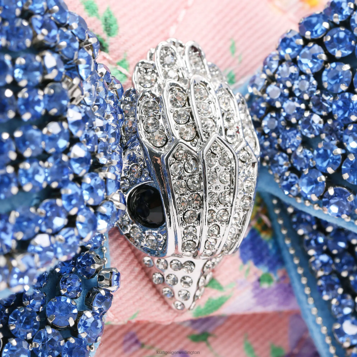 Kurt Geiger NZ - Kurt Geiger Pink Combination London Bow Medium Kensington PZ2X85