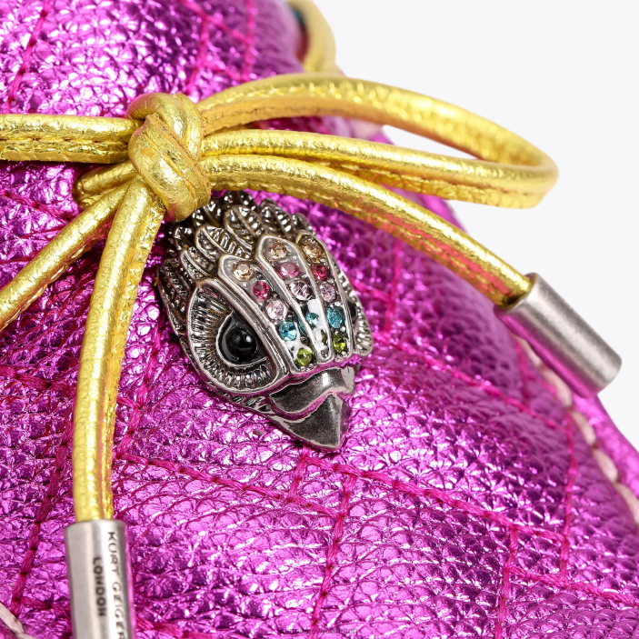 Kurt Geiger NZ - Kurt Geiger Pink Combination London Eagle Moccasin PZ2X218