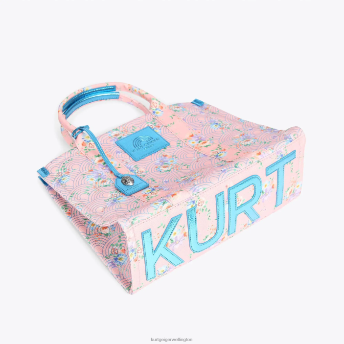 Kurt Geiger NZ - Kurt Geiger Pink Combination London Southbank Tote PZ2X469