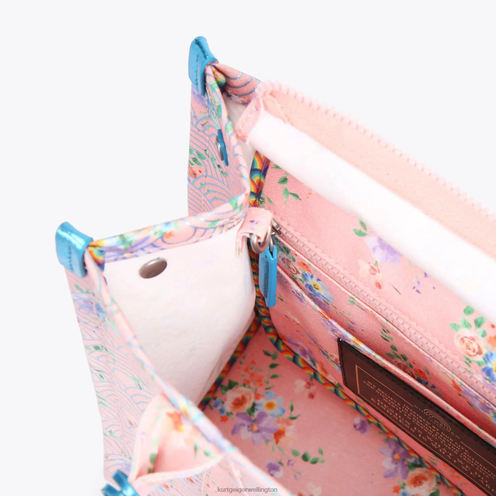 Kurt Geiger NZ - Kurt Geiger Pink Combination London Southbank Tote PZ2X469