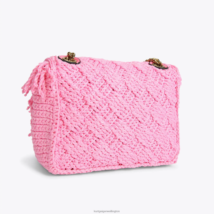 Kurt Geiger NZ - Kurt Geiger Pink London Crochet Kensington PZ2X44