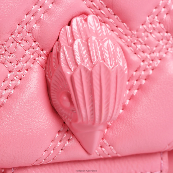 Kurt Geiger NZ - Kurt Geiger Pink London Kensington Bag Drench PZ2X92