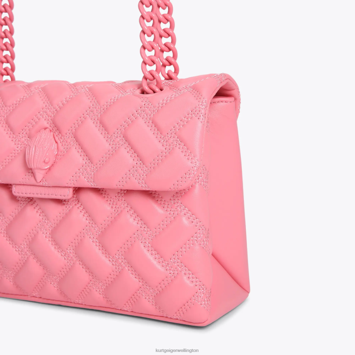 Kurt Geiger NZ - Kurt Geiger Pink London Kensington Bag Drench PZ2X92