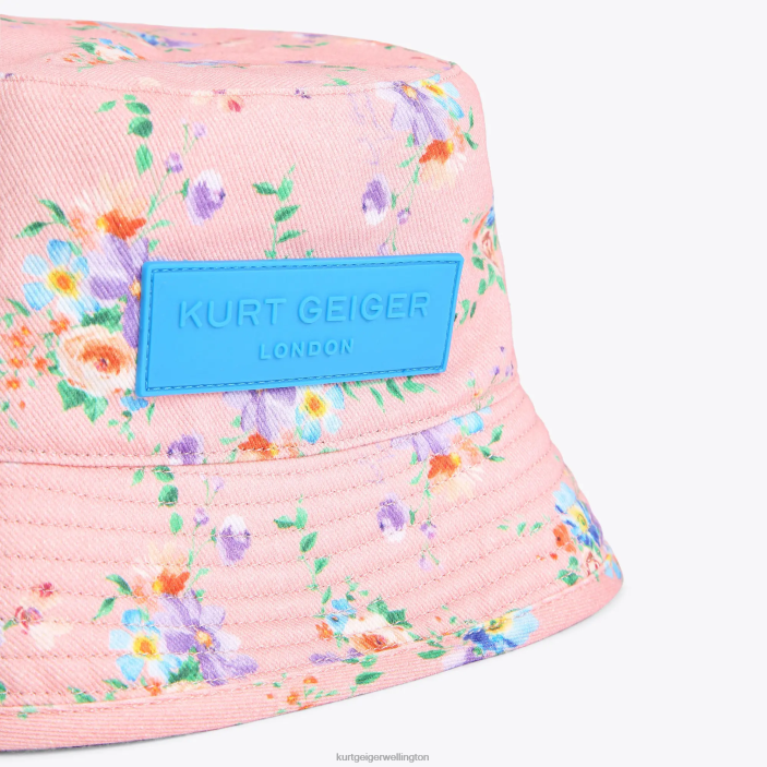 Kurt Geiger NZ - Kurt Geiger Pink London Kensington Bucket Hat PZ2X475