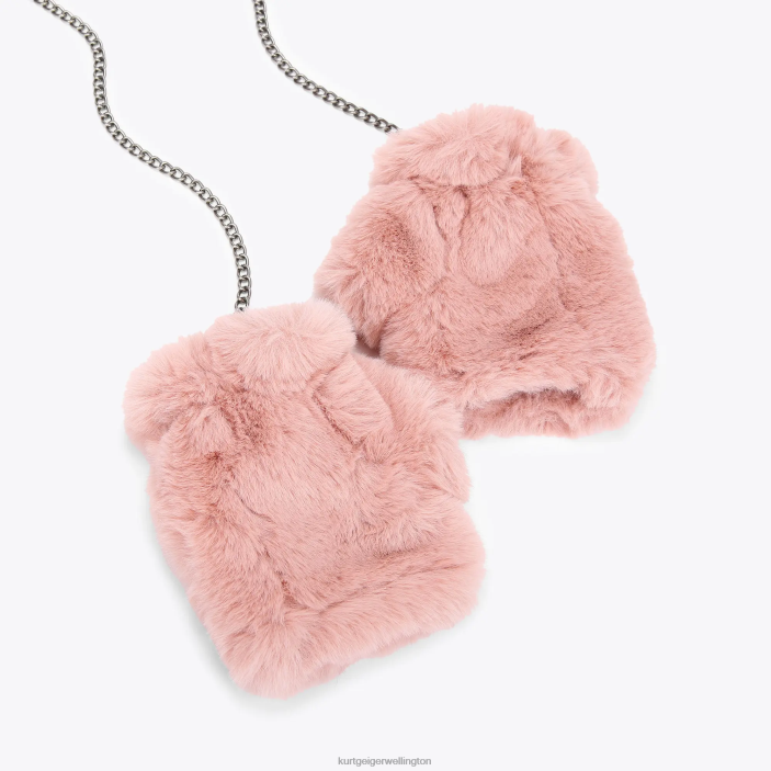 Kurt Geiger NZ - Kurt Geiger Pink London Poppy Fingerless Gloves PZ2X509