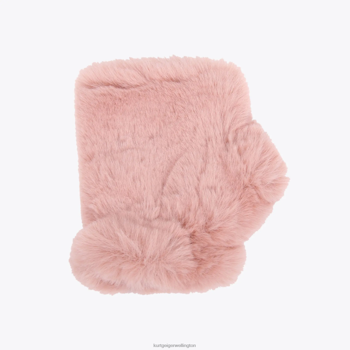 Kurt Geiger NZ - Kurt Geiger Pink London Poppy Fingerless Gloves PZ2X509
