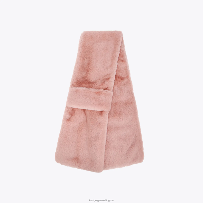 Kurt Geiger NZ - Kurt Geiger Pink London Poppy Scarf PZ2X514