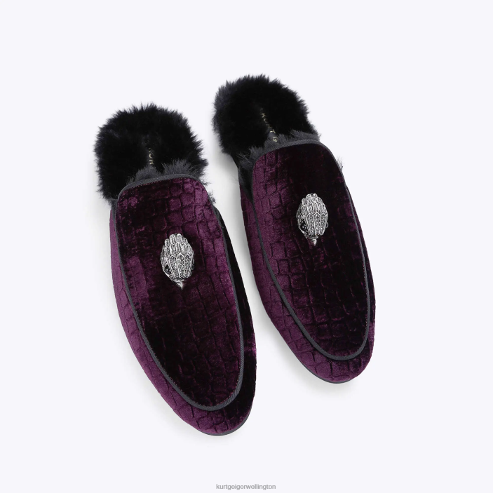 Kurt Geiger NZ - Kurt Geiger Purple London Hugh Mule 2 PZ2X643